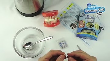 Instant Smile Temporary Tooth Kit   Instructional Fitting Video 1