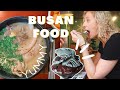 eating busan staple food | korean food vlog | pig stomach, pork soup, and korean dessert 🍨