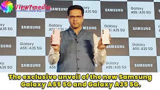 The exclusive unveil of new Samsung Galaxy A55 5G and Galaxy A35 5G with premium design | Chennai