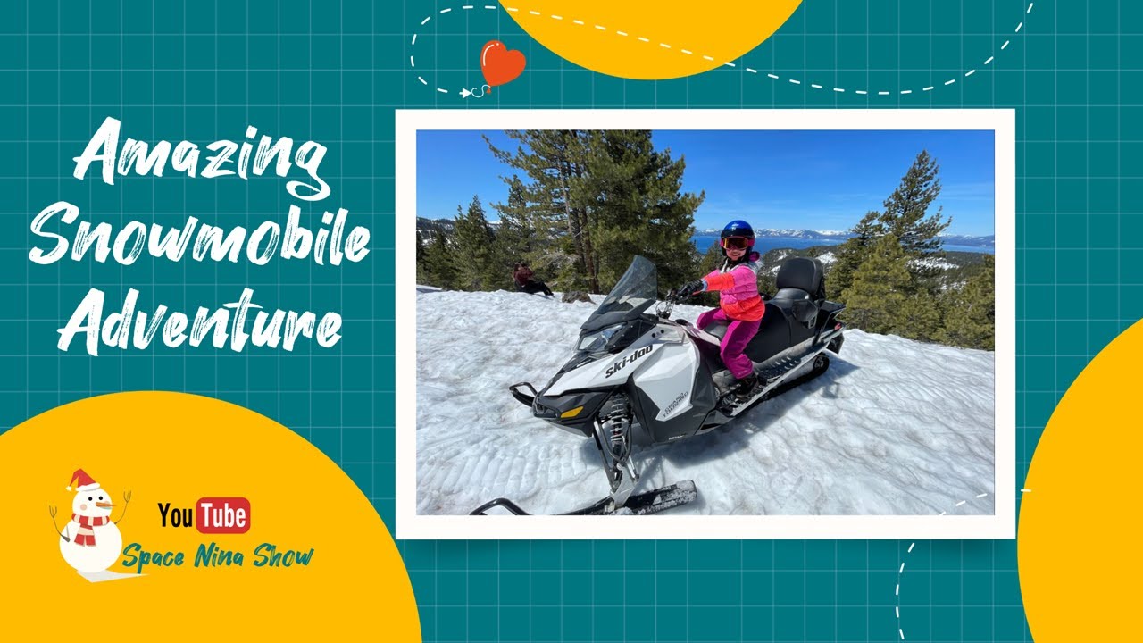 Amazing Snowmobile Adventures Lake Tahoe Zephyr Cove Resort YouTube