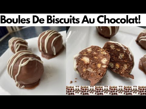 Vidéo: Boules De Chocolat En Miettes