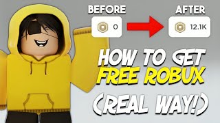 How To Get FREE ROBUX in ROBLOX 2024.. 😋 (REAL WAY)