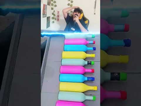کدوم بطری شیشه ای میتونه سالم به پایین پله ها برسه لذت بخش ترین ویدیو