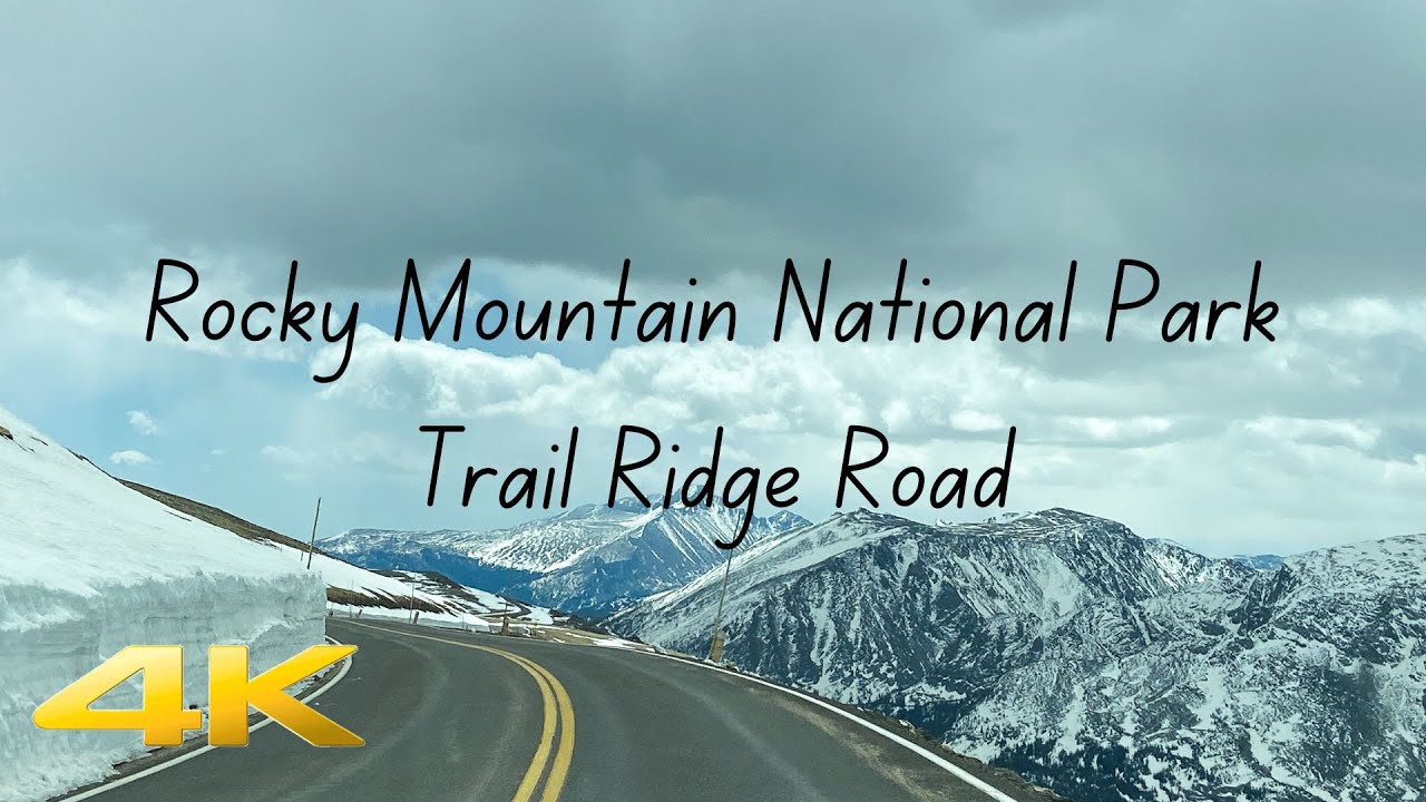 📍Trail Ridge Road Cliff Section 4K 🛣