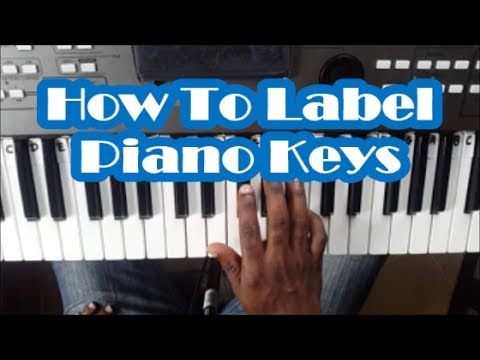 BEST Ways to label Your Piano Keys 🎹