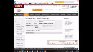 Nse Eod To Metastock Using Excel