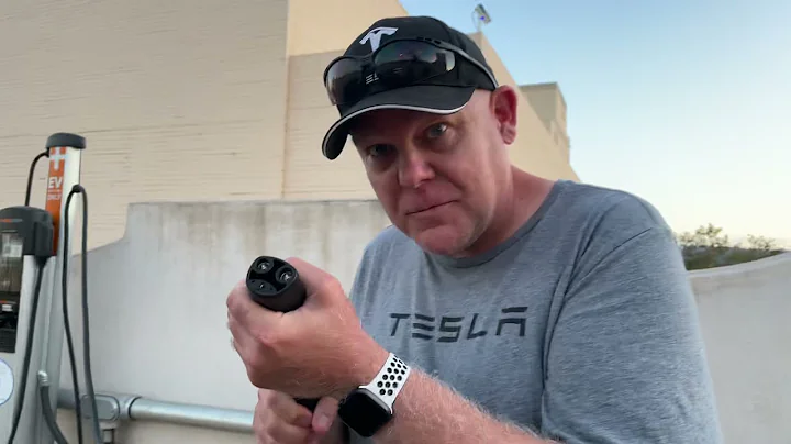 Easy TRICK to pull out your stuck Tesla J1772 Adapter