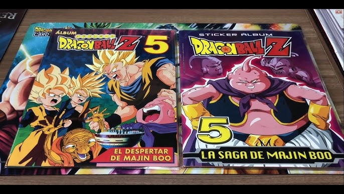 DRAGON BALL Z 5 Album Complete 100% PERU 1999 Navarrete Majin Buu Saga