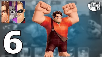 DISNEY HEROES Battle Mode Gameplay Walkthrough Part 6 - Chapter 2 (iOS Android)