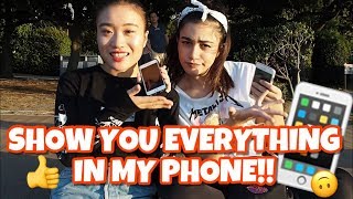 show you EVERYTHING in my phone!!