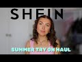 HUGE Shein summer try on haul ☀️ 🏝️ 🤍