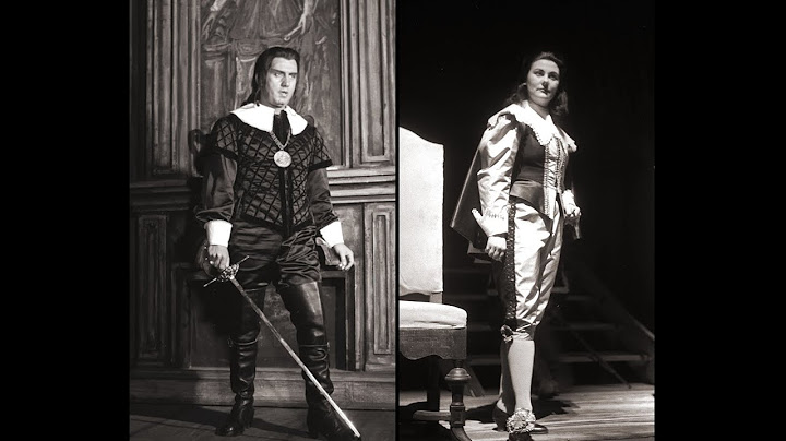 Saper vorreste di che si veste - Ettore Bastianini e Eugenia Ratti - La Scala 1957