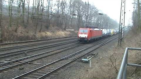 Baureihe 189 (Class189) DB Schenker Rail with Container Train!!!