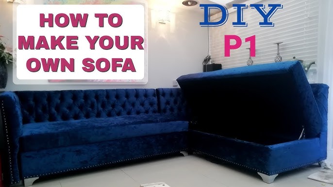 Diy Sofa How To Make A Corner L Shaped Couch Bed Storage You Corner Sofa L Shaped Couch, Make Your Own Corner Sofa Bed