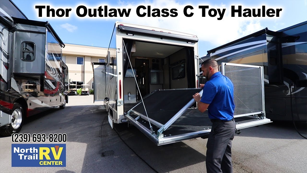 2019 Thor Outlaw 29j Class C Toy Hauler