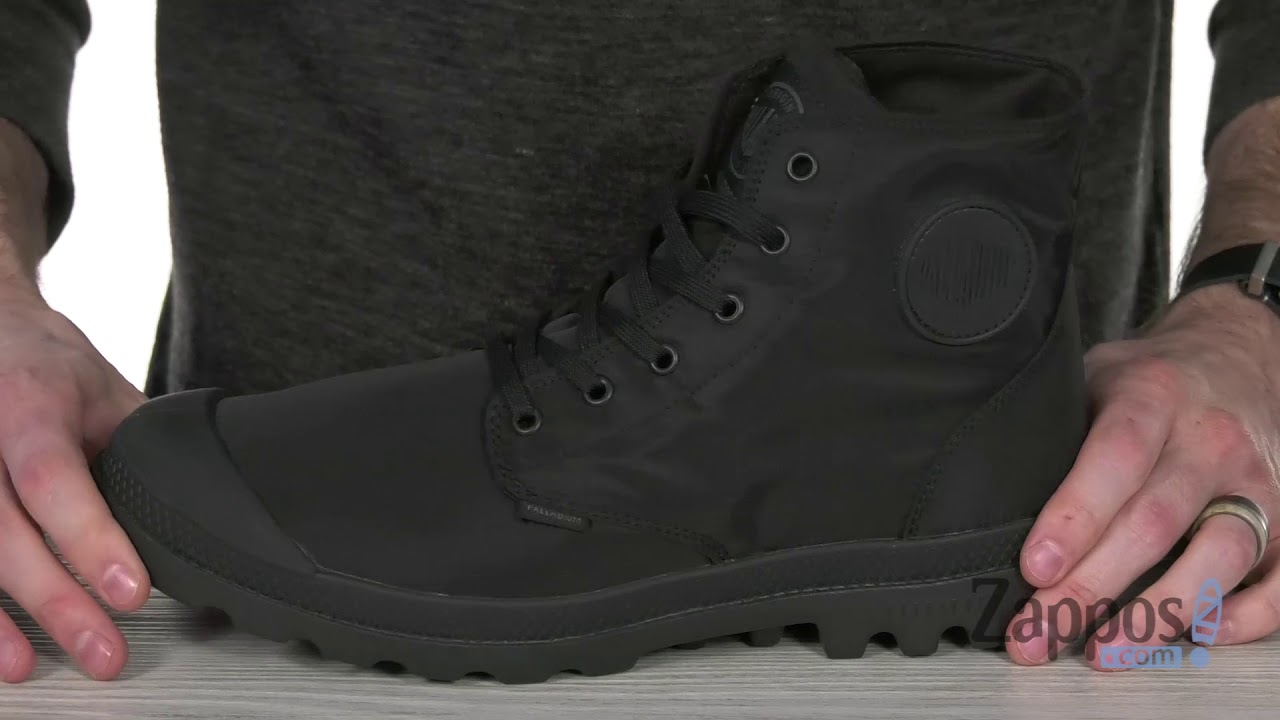 waterproof palladium boots