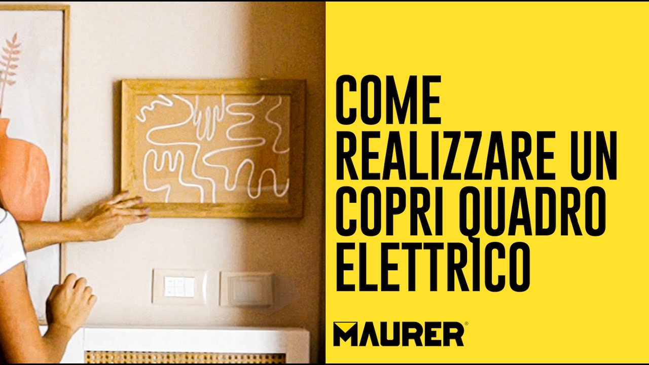 Come realizzare una copri quadro elettrico - YouTube