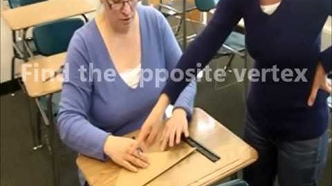 How to Balance a Triangle using a Centroid