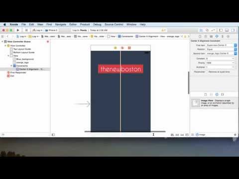 iOS Development with Swift Tutorial - 12 - Adding a Background Image