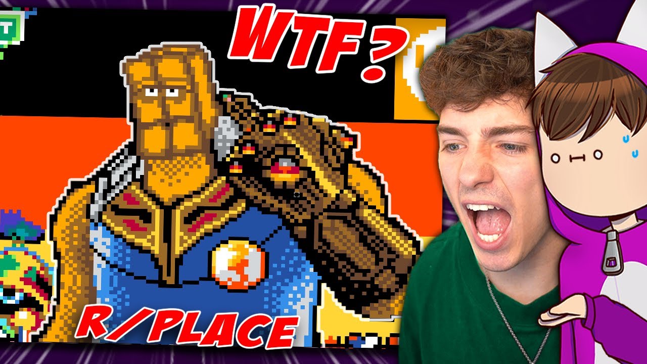 Deutschland auf r/Place ist ein Fehler!