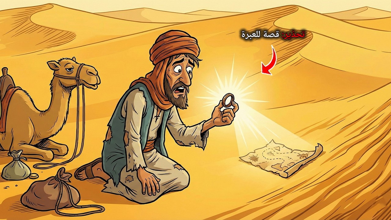 #قصة التاجر الذي خسر كل ماله وبقي معه 