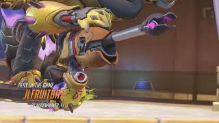3 kills as Widowmaker (Overwatch)