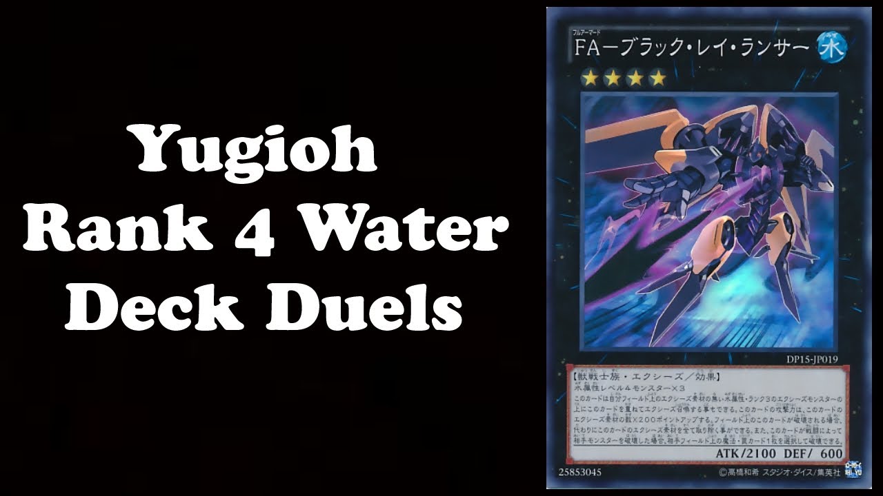 Yugioh Rank 4 Water Deck Duels #1
