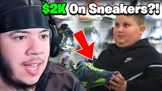 The Rizzler Spent HOW MUCH Sneaker Shopping?! (INSANE) 💰