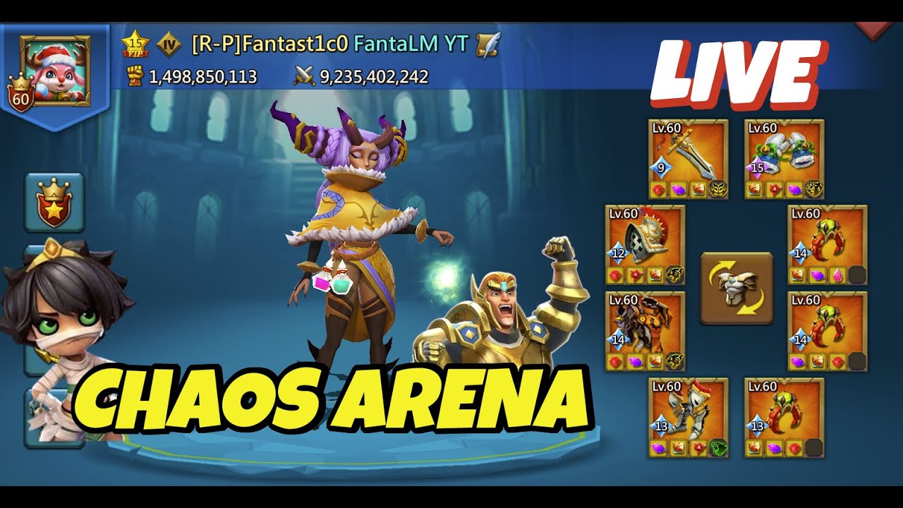 CHAOS ARENA - Lords Mobile - YouTube