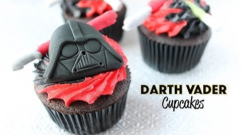 Star Wars Darth Vader Cupcakes | Renee Conner