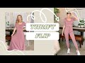 THRIFT FLIP // How to turn a thrifted maxi dress into a lounge jumpsuit!