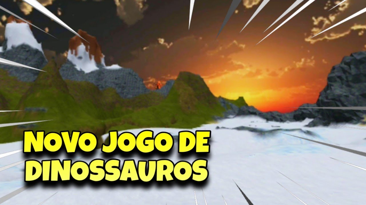 NOVO JOGO de DINOSSAURO ULTRA REALISTA!  ROBLOX Project: Resurrection 