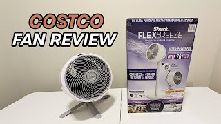 Costco Shark FlexBreeze Cordless & Portable Fan Review | Wind Comparison Test | Indoor & Outdoor Air