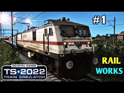 🔥TRAIN SIMULATOR 2022 || RAILWORKS FHD Indian Gameplay #1