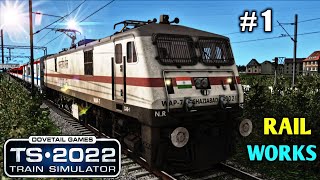 🔥TRAIN SIMULATOR 2022 || RAILWORKS FHD Indian Gameplay #1 screenshot 4