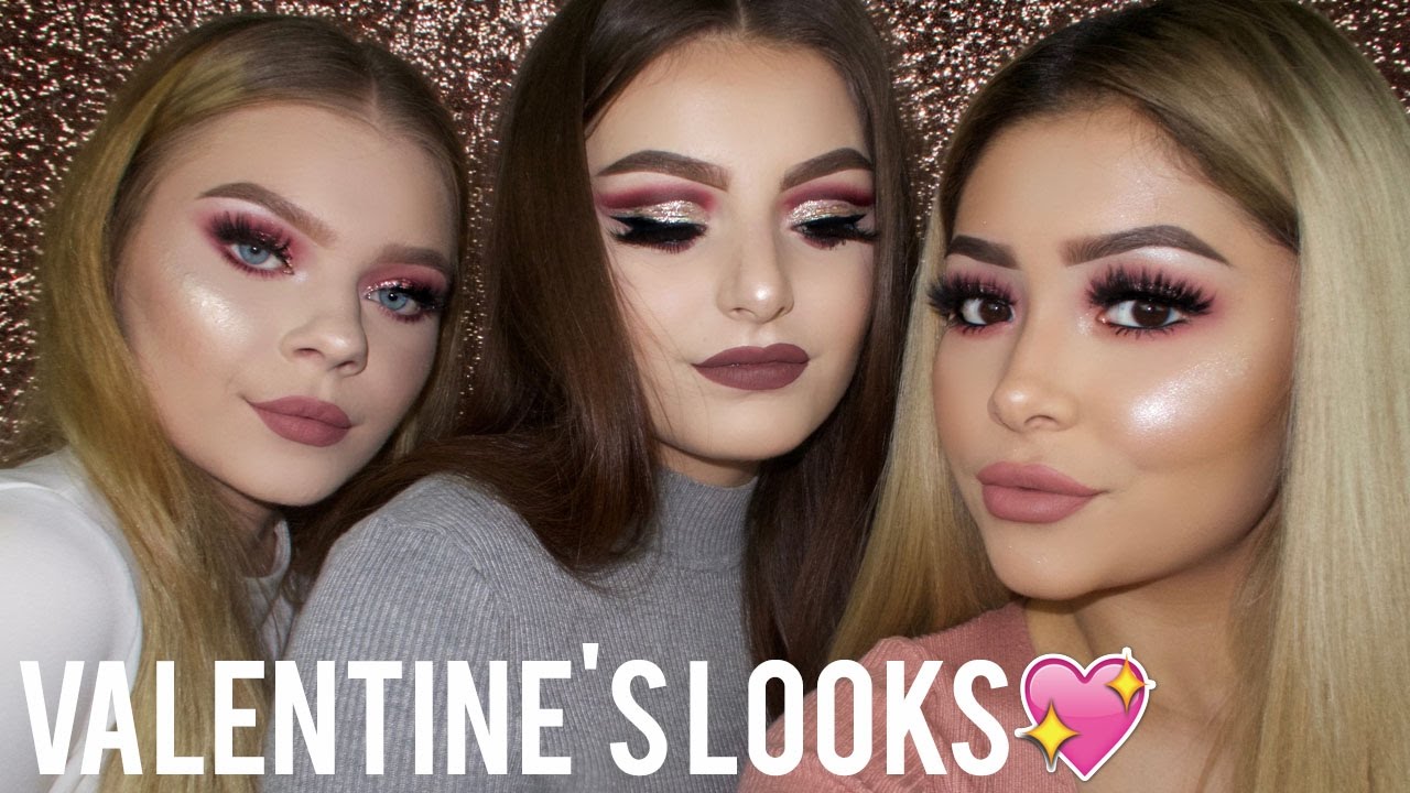 Valentines Day Makeup Looks Daisy Marquez YouTube