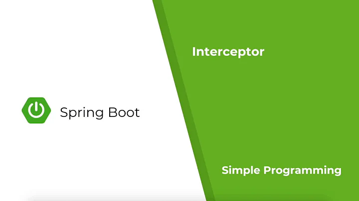 Spring Boot - Interceptor | Simple Programming