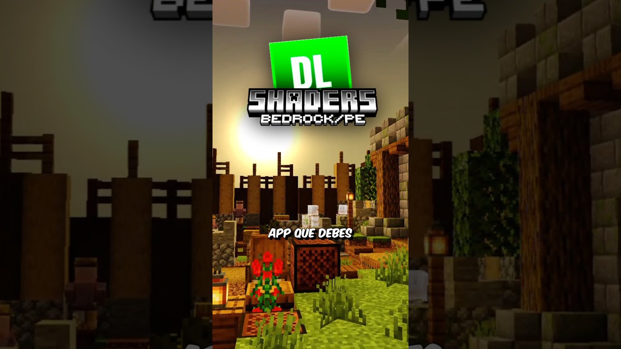 Shaders LIGEROS y SIN LAG para Minecraft de celular (Bedrock) 1.21
