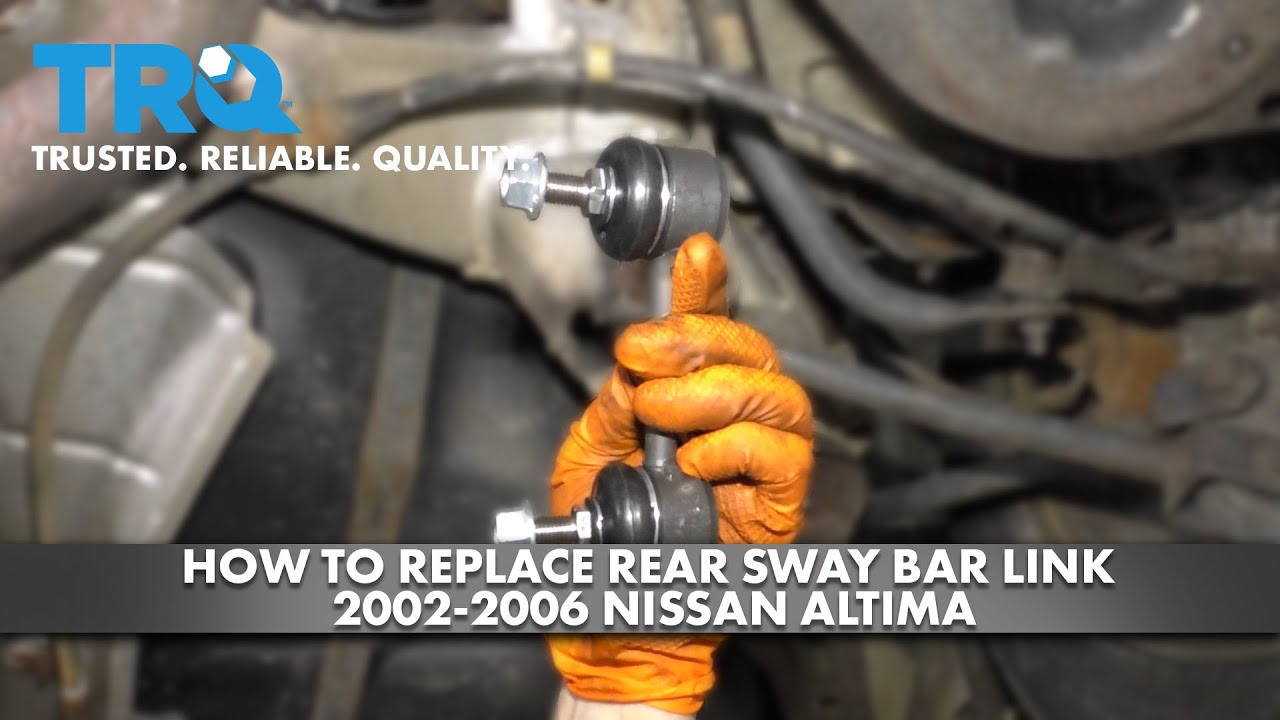 How to Replace Rear Sway Bar Link 2002-2006 Nissan Altima | 1A Auto