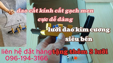 bộ dao cắt kính cắt gạch men đa năng siêu bền.