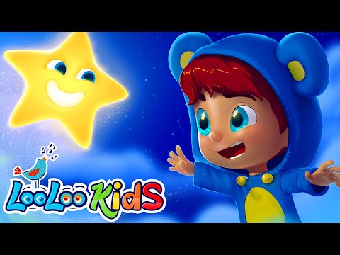 Twinkle, Twinkle, Little Star Lullaby For Kids | Looloo Kids