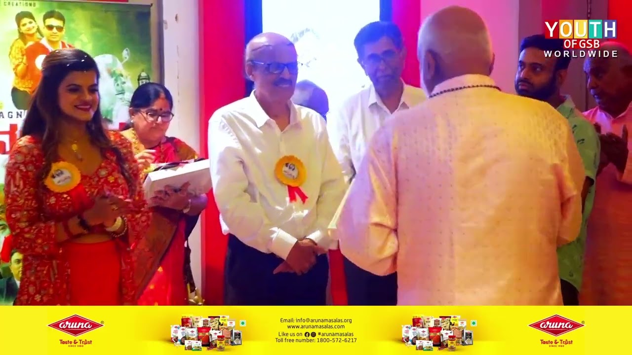 Konkani film Nagna Satya premiere held on March 5 at Bharat Cinema, Mangaluru.