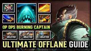 ULTIMATE OFFLANE GUIDE KUNKKA | RADIANCE ITEM OP DPS BURNING CAPTAIN DELETE ALL HIS OPPS DOTA 2
