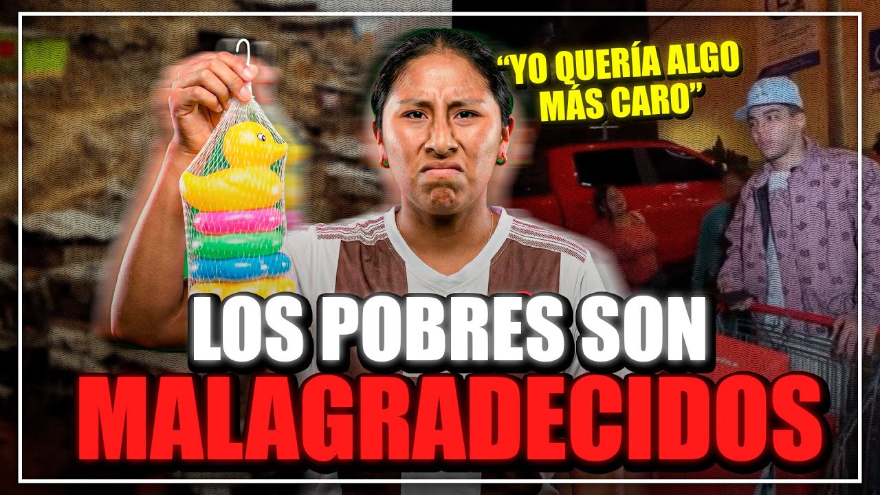 LOS POBRES SON MALAGRADECIDOS | EL PROBLEMA DE LAS CHOCOLATADAS 🚨 #peru
