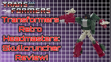 Transformers Retro Headmasters: Skullcruncher Review!
