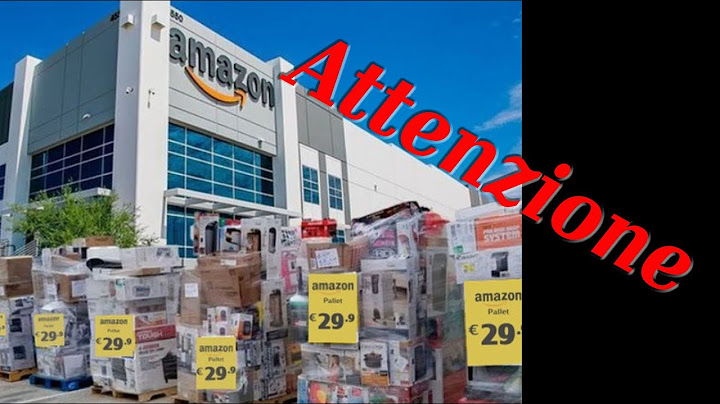 Hai mai comprato un pallet di Amazon a 29,90 Euro? Guarda il mio video prima di farlo