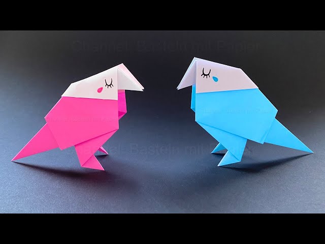 Origami Bird: How to fold a bird with paper 🐦 - YouTube