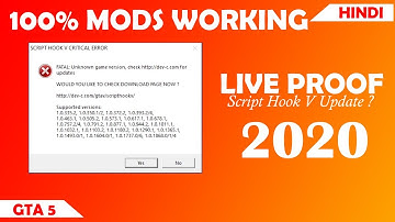GTA 5 Script Hook V Updated ? | Critical Error | Epic Games | 100% Work With GTA5 Update 1.0.2060.0