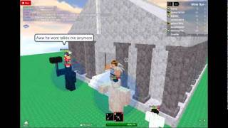 ROBLOX: Funny Hackers On Fencing Part 3