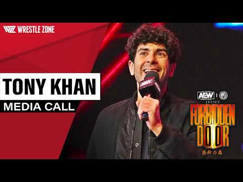 Tony Khan AEW x NJPW Forbidden Door 2023 Media Call